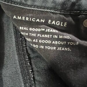 American Eagle Outfitters Black Flare Jeans
